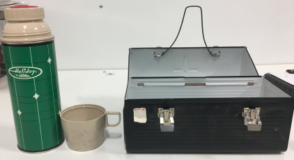 Vintage Thermos Brand Lunchbox and Thermos