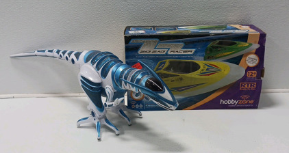 Zig Zag Racer And Electronic Dinosaur