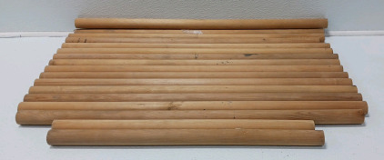 (17) Wood Rods