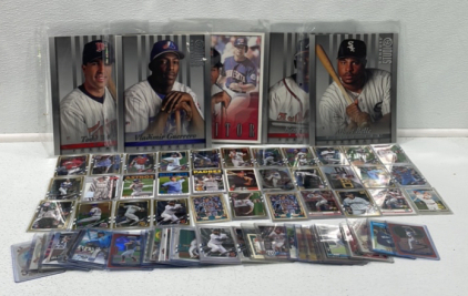 Various Baseball Cards in Protective Cases/Sleeves (5) Headshots