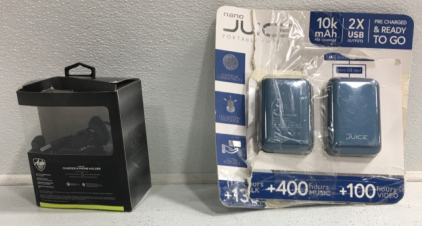 Charger & Phone Holder, Juice Portable Chargers