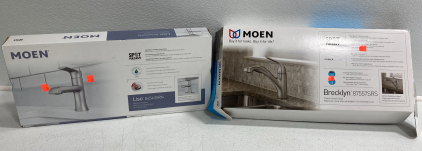 (2) Moen Bathroom Faucets