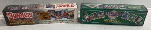 Donruss 1991 Collectors Set Baseball Cards, Baseball 1990 Complete Set