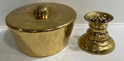 Brass Colored Home Decor