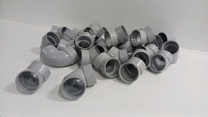 PVC 3" Elbow Pipes
