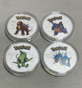 (4) Pok&eacute;mon Collector Coins