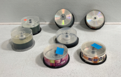 (7) Cases Of Blank CDs