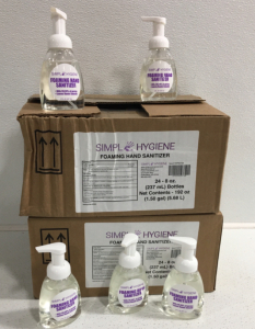 (2) Boxes Of Foaming Hand Sanitizer