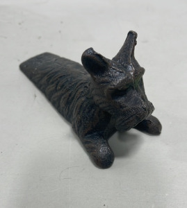 Cast Iron Scotty Dog Door Stop