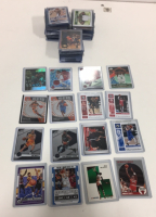 (100) Various Basketball Cards In Protective Cases Lots Of Stars And Rookies