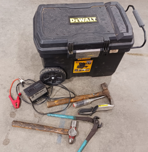 DeWalt Rolling Tool Chest And Various Tools