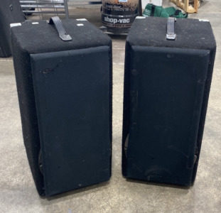 (2) Large Box Speakers