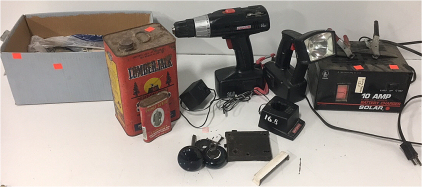 Assorted Tools, Vintage Tins and More