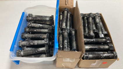 (70) 6&rdquo; x 3/4&rdquo; Hex Head Zonc Plated Nuts and Bolts