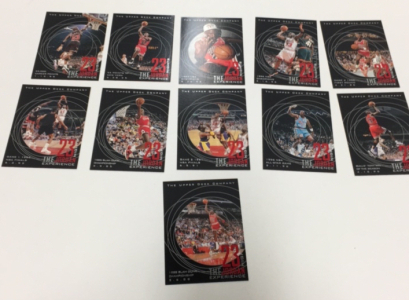 (11) Upper Deck The Jordan Experience “23 Nights” Michael Jordan Oversized Cards