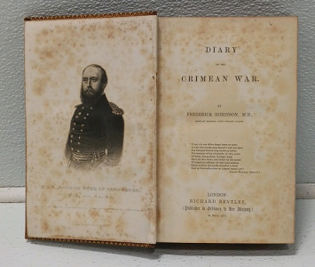 Antique Book 'Diary Of The Crimean War' By Frederick Robinson, M.D.