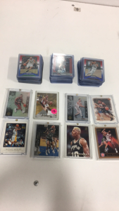 (68) Basketball Card Lot All in Protective Cases Loaded With Rookies and Stars