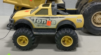 (3) Tonka Construction Toys Plastic
