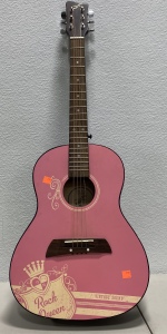 (1) Pink Rock Queen Children&rsquo;s Guitar