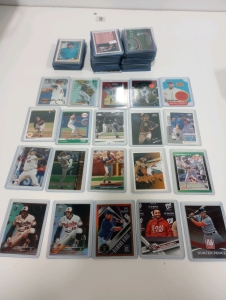 (100) Various Baseball Cards In Protective Cases