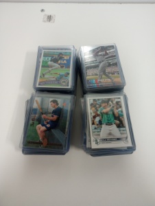 (100) Various Baseball Cards In Protective Cases