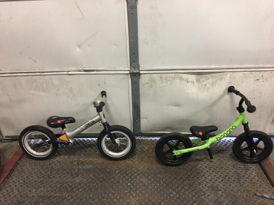 2 Kids Balance Bikes