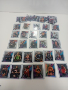 (45) 2021 Topps Finest WWE Wrestling Cards