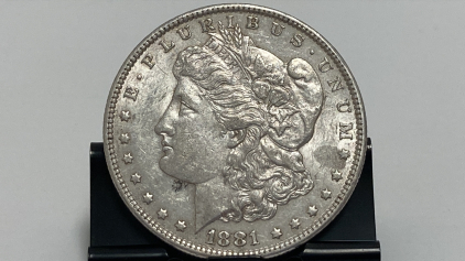 1881 Silver Morgan - Verified Authentic