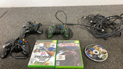 XBOX Games And Controllers