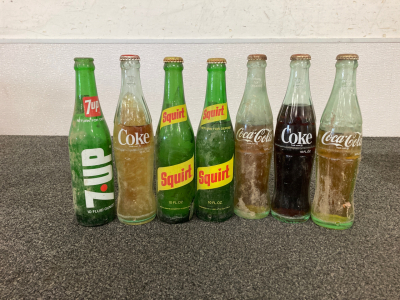 Old Soda Bottles