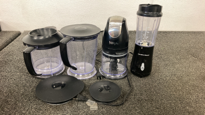 Ninja Blender System And Hamilton Beach Smoothie Maker- Works