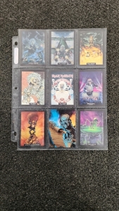 Heavy Metal Collectors Cards/ Megadeth,Metallica, Iron Maiden