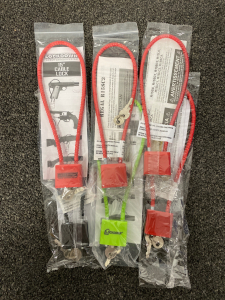 (6) 15&rdquo; Gun Cable Locks