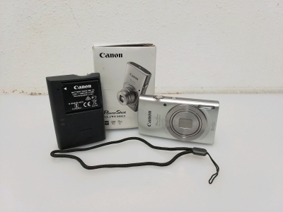 Canon Powershot Elph180 Digital Camera with Battery and Charger