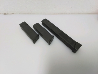 (2) 15 Round Magazines and (1) 29 Round Magazine