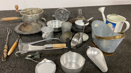 Vintage Kitchenware And Assorted Items