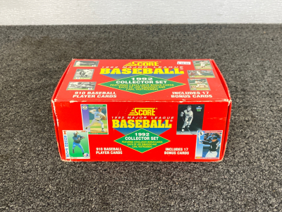 Score 1992 Collector Baseball Card Set Please Inspect