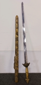 39" Decorative/Replica Sword with Sheath