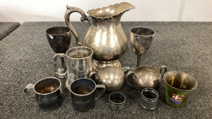 Silver And Silverplate Pieces