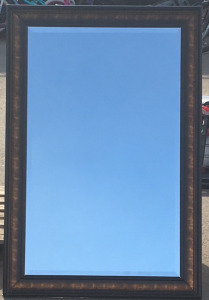 Framed mirror