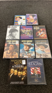 Assorted DVD & Blu-Ray Movies