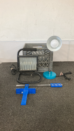 Work Light, Lamp And Drill Punch Locator