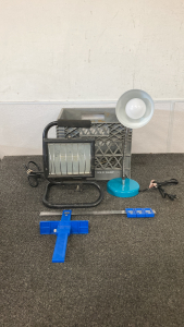 Work Light, Lamp And Drill Punch Locator