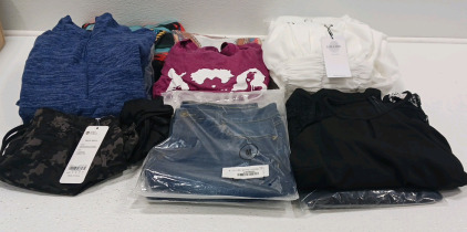 Dresses, Sweaters, Shirts And Shorts
