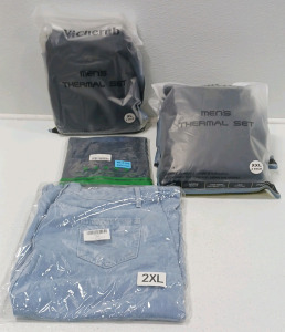Men's Thermal Sets And Shorts