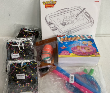 Party Bags, Soccer Guards, Butterfly Net