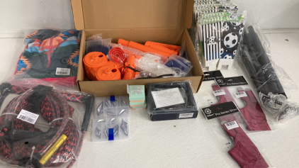 Sweater - Rings - Soap Dishes - Pool Gloves - Fishing Wieghts
