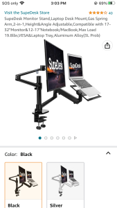 SupeDesk OL-3L Laptop Mount