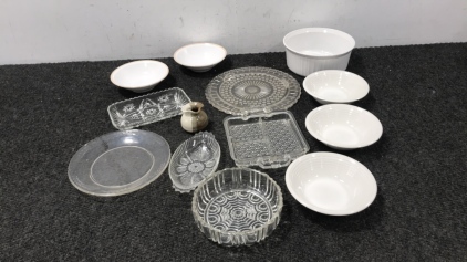 Various Glass Dishes