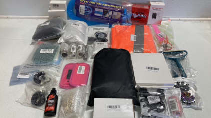 Dryer Lint Vac Attachment, Safety Vest, Pink Pistol Magazine Holders, Multi Tools, Pipe Brackets, Superior Lubricant, Large Backpack, Lint Removers, High Temp Brown Tape and more